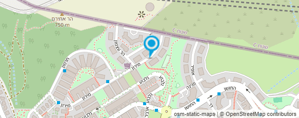 מפת הגעה אל יעל עיצוב תיקים