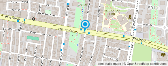 מפת הגעה אל ד"ר אנג'י מאיר