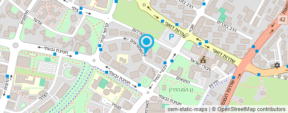 מפת הגעה אל נירה ישנוב- עיסוי תינוקות