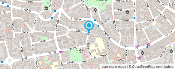 מפת הגעה אל דוד סקוט שירותי תרגום