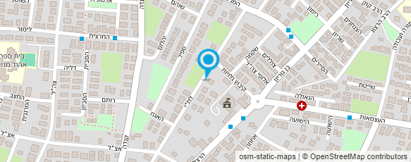 מפת הגעה אל גן של שושנים