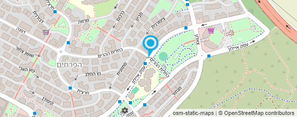 מפת הגעה אל מרכז התזונה והדיאטה