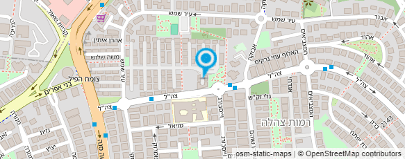 מפת הגעה אל עו"ד בנימיני דורית