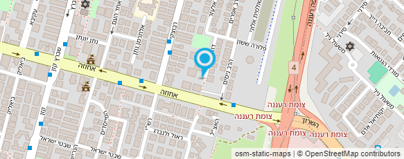 מפת הגעה אל יהודית רייזמן - היתרי בניה