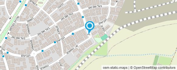 מפת הגעה אל צהרון ילדים בתנועה