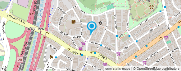 מפת הגעה אל Baranes group שיווק נדל"ן