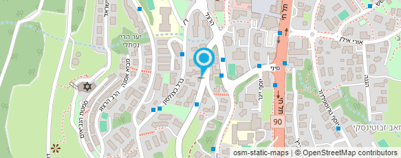 מפת הגעה אל ענת- מכון לקוסמטיקה ויופי