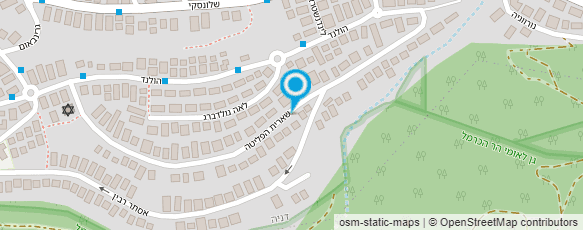 מפת הגעה אל הדר וייס-וטרמן אדריכלית