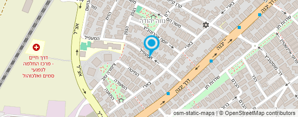 מפת הגעה אל המשפחתון של רוחמה