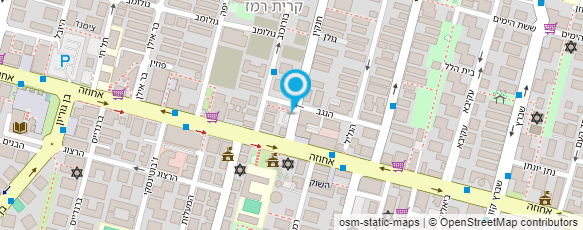 מפת הגעה אל התאחדות עולי אמריקה הלטינית