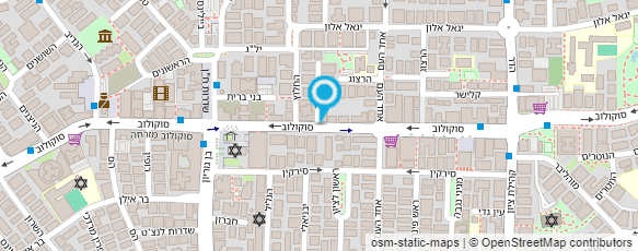 מפת הגעה אל אהרונה לוי