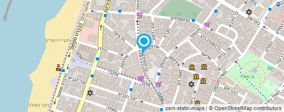 מפת הגעה אל דניאל אלכסנדר לאוס