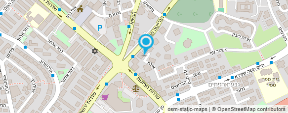 מפת הגעה אל עו"ד גבי תבור