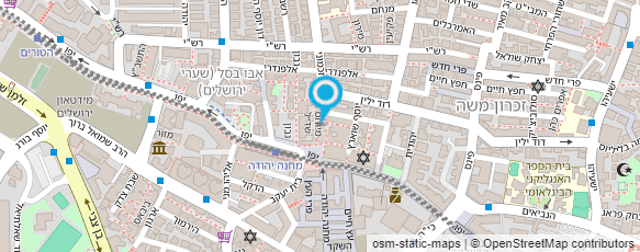 מפת הגעה אל תיאטרון האיל המרקד