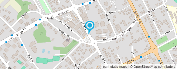 מפת הגעה אל "קנגורו בתנועה" חוגים וטיפולים