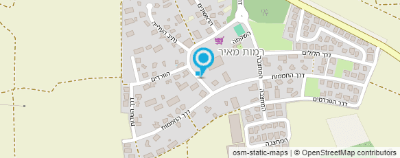 מפת הגעה אל פינה בגן