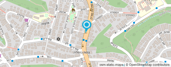 מפת הגעה אל פרופ' רוגין אריאל מפת הגעה אל פרופ' רוגין אריאל