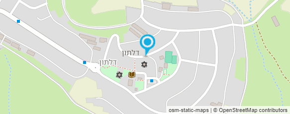 מפת הגעה אל מקום בלב ההר