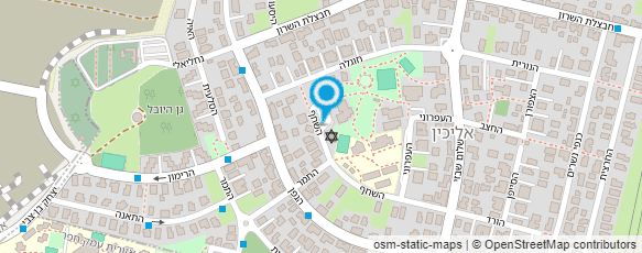 מפת הגעה אל פיצה לי אליכין