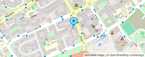 מפת הגעה אל ד"ר שכטמן מרק