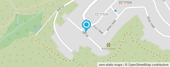 מפת הגעה אל מזל של צימר