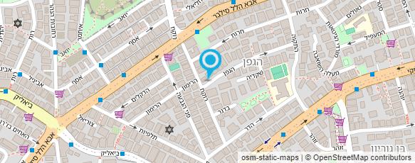 מפת הגעה אל אלון ויוי יופי וקוסמטיקה