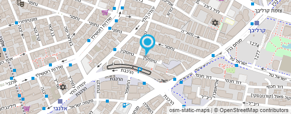 מפת הגעה אל איגוד הבמאים ואיגוד התסריטאים