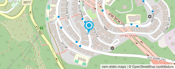 מפת הגעה אל המכון הירושלמי לקוסמטיקה