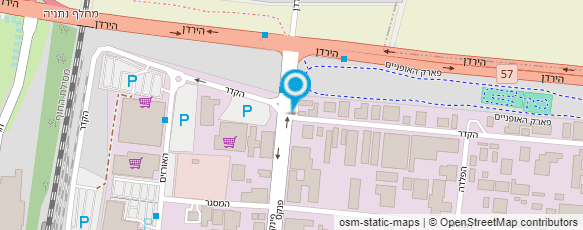 מפת הגעה אל צמיגי אורון - פתוח עד 19:00!