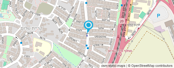 מפת הגעה אל דודי שיפוצים