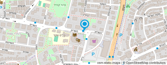 מפת הגעה אל המרכז לפילאטיס