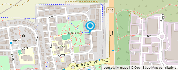 מפת הגעה אל פזית חוגים וסדנאות