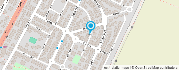 מפת הגעה אל תאגיד צדוק