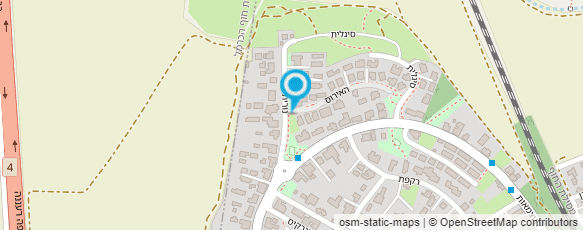 מפת הגעה אל כלניות אדומות