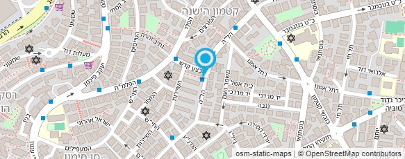 מפת הגעה אל רונית שירוני - אפילציה ואינפרא