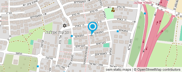 מפת הגעה אל משה עודד קבלן אינסטלציה