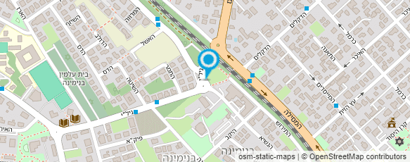 מפת הגעה אל פיצוציית המושבה