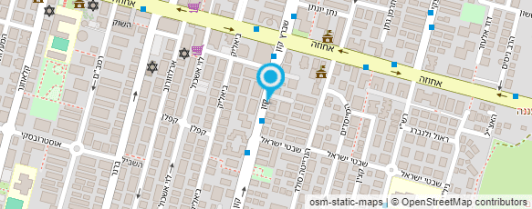 מפת הגעה אל גן רעננים בטבע