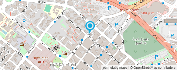 מפת הגעה אל ג'ייטק קונטרול פיסי