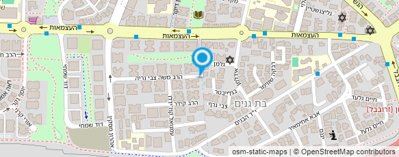 מפת הגעה אל ירון תקשורת