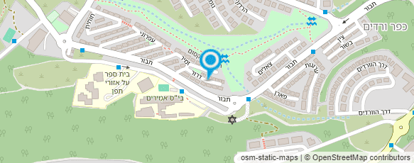 מפת הגעה אל כרמית מפת הגעה אל כרמית