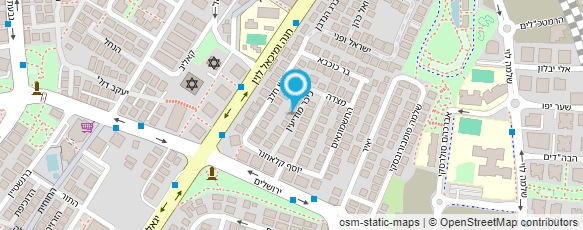 מפת הגעה אל אלון גרפיקס-alongraphics