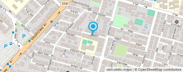 מפת הגעה אל אלרום עבודות סנפלינג