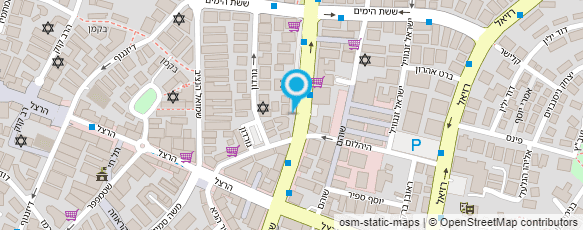 מפת הגעה אל דורגריל תנורי איכות ישראל