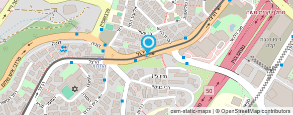 מפת הגעה אל מגזין ירושלמי