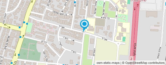 מפת הגעה אל גן אילנית