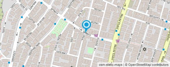 מפת הגעה אל מורה נהיגה יואל מלאכי