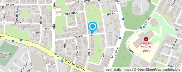 מפת הגעה אל נעמי גרינברג