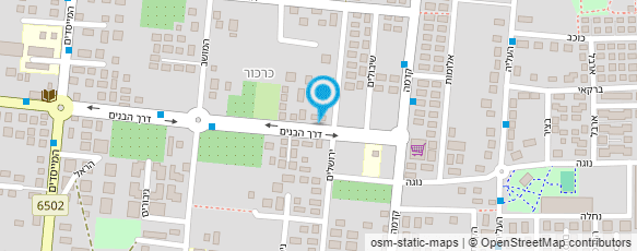 מפת הגעה אל באטריס אהרונוביץ-פסיכולוגית שיקומית