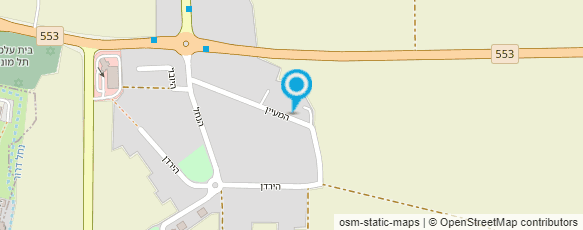 מפת הגעה אל הסטודיה מרב הראל